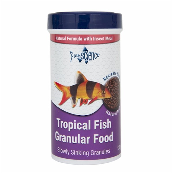 Fish Science Tropical Fish Granular Food 50g | The WaterZoo | Tropical ...