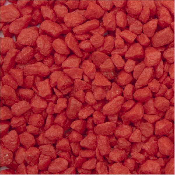 Coated Red Aquarium Gravel 2kg | The WaterZoo | Tropical fish | marine ...